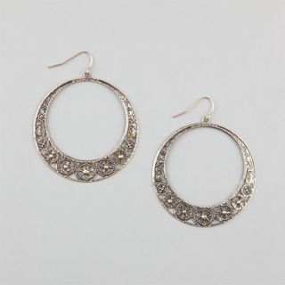 Fulll Tilt Filigree Stamp Donut Earrings Gold One Size For Women 234733621