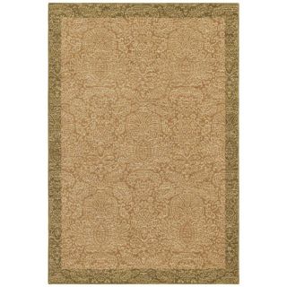 Tommy Bahama Home Rugs Gold Seaspray Damask Transitional Rug (36 X 5)