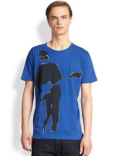 Marc by Marc Jacobs Highlight Tee   Blue