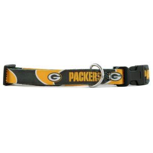 Green Bay Packers Small Dog Collar