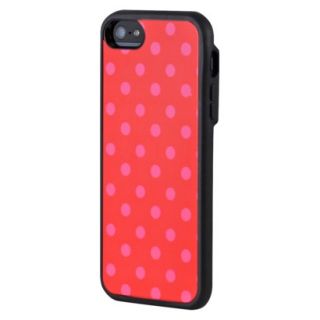 Uncommon Mood Dots Cell Phone Case for iPhone 5   Red (C0070 G)