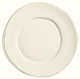 World Tableware 8 Round Plate   Ceramic, Cream White, Wide Rim
