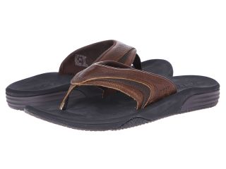Reef Phantom Player Leather Mens Sandals (Brown)