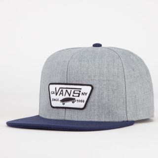 Full Patch Mens Snapback Hat Grey One Size For Men 216065115