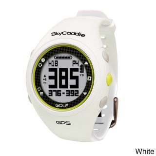 Skycaddie Gps Golf Watch (Black, whiteDimensions 2.8 inches long x 2 inches wide x 0.6 inches highWeight 0.08 poundsFeatures big, easy to read front, center and back of green distances that update as you walk or rideUp to 30,000 world wide, updatable, p