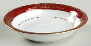 Noritake Goldmere Fruit/Dessert (Sauce) Bowl, Fine China Dinnerware   Gold Flora