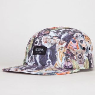 Puppies Mens 5 Panel Hat Multi One Size For Men 227137957