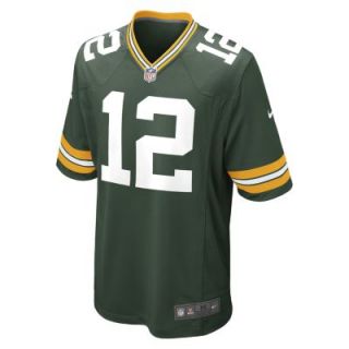 NFL Green Bay Packers (Aaron Rodgers) Mens Football Home Game Jersey   Fir