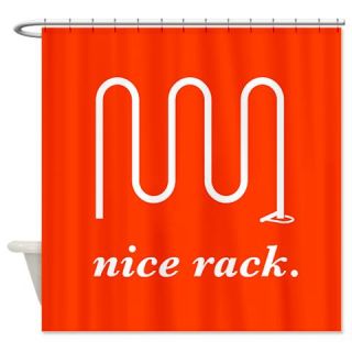  Nice Rack Shower Curtain  Use code FREECART at Checkout