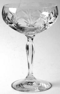 Spiegelau Begonia Champagne/Tall Sherbet   Stem 600,Cut Panel & Thumprint Bowl
