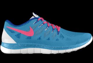 Nike Free 4.0 Hybrid iD Custom Womens Running Shoes   Blue