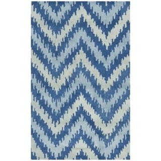 Safavieh Handmade Wyndham Blue New Zealand Wool Rug (26 X 4)