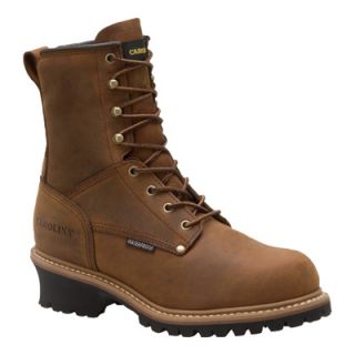 Carolina Waterproof, Insulated Logger Boot   8in., Size 8 1/2 Extra Wide,