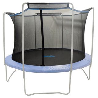 13 foot Trampoline Safety Net For Round Frames Using 4 Arches