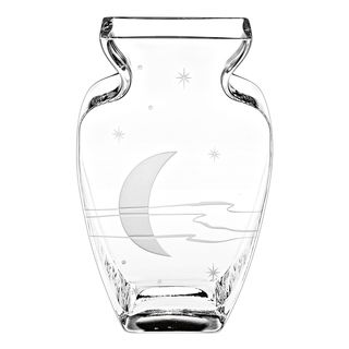 Starry Night 10 inch Glass Vase