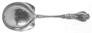 Whiting Division Violet (Sterling, 1905, No Monograms) Preserve Spoon   Sterling