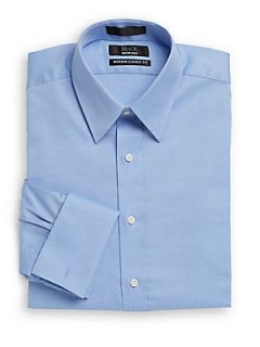 French Cuff Dress Shirt/Blue   Blue