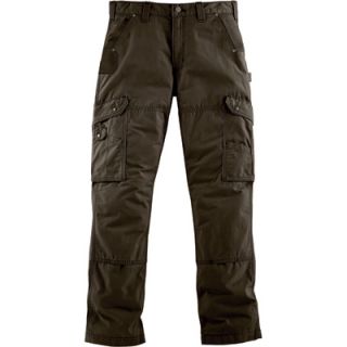 Carhartt Cotton Ripstop Pant   Dark Coffee, 32in. Waist x 34in. Inseam, Model#