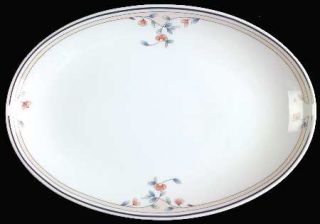 Princess House Heritage Blossom Relish/Gravy Underplate, Fine China Dinnerware  