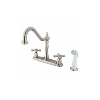 Elements of Design EB1758AX New Orleans Two Handle Centerset Kitchen Faucet With