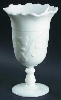 Kemple Ivy In Snow Milkglass Celery Vase   Milk Glass,Ivy Leaves On Background