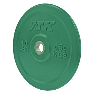 VTX by Troy Barbell Solid Rubber Colored Bumper/Training Plate Multicolor   O 