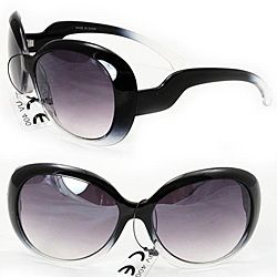 Womens P1866 Two tone Oversized Sunglasses