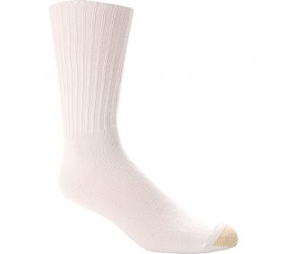 Womens Gold Toe Bermuda Plus (6 Pairs)   White Casual Socks
