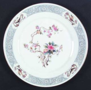 Oxford (Div of Lenox) Ming Blossom Dinner Plate, Fine China Dinnerware   Blu Ban