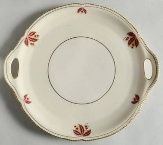 Castleton (USA) Jubilee Handled Cake Plate, Fine China Dinnerware   Pearl Edge,R