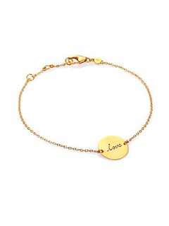 Astley Clarke 14K Yellow Gold Love Bracelet   Gold