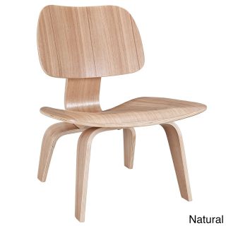 Molded Natural Plywood Lounge Chair