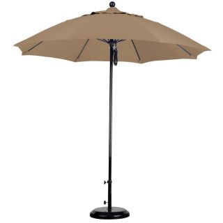 California Umbrella 9 ft. Complete Fiberglass Sunbrella Market Umbrella Jockey