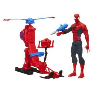 Marvel Ultimate Titan Hero Series Spider Man Figure with Web Copter