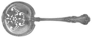Gorham Cambridge (Sterling,1899,No Monos) Large Pierced Pea Serving Spoon   Ster