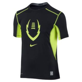 Nike Pro Hypercool Fitted Boys Shirt   Black