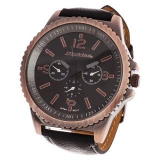 Dickies Mens Antique Finish Analog Watch   Copper/Black