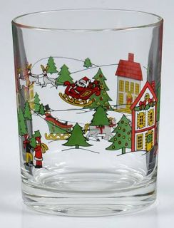 Jamestown Joy Of Christmas, The (Smooth,Red Trim) 10 Oz Glassware Old Fashioned,