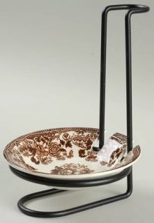 Royal Staffordshire Tonquin Brown Spoon/Utensil Holder  HC, Fine China Dinnerwar