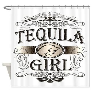  Tequila Girl Buckle Shower Curtain  Use code FREECART at Checkout