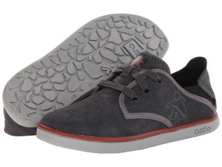 Cushe Evo Lite Albans Suede Mens Lace up casual Shoes (Gray)