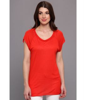 Velvet by Graham and Spencer Benita02 Top Womens T Shirt (Red)