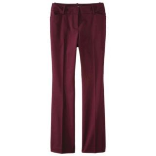 Mossimo Womens Doubleweave (Curvy Fit) Pant   Purple 18 Long