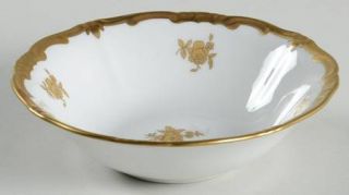 Weimar 17010 Fruit/Dessert (Sauce) Bowl, Fine China Dinnerware   Katharina,Gold