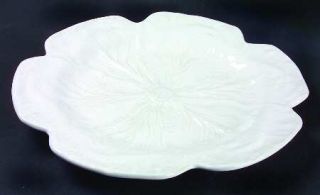 Bordallo Pinheiro Cabbage White 12 Chop Plate/Round Platter, Fine China Dinnerw