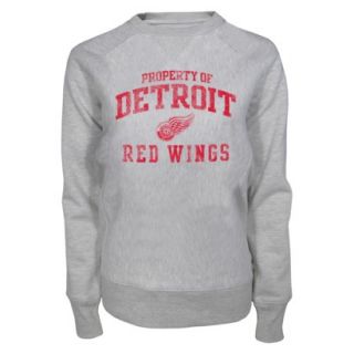 NHL Womens Red Wings Sweatshirt   Ash (XL)