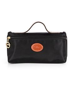 Longchamp Rectangular Pouchette   Black