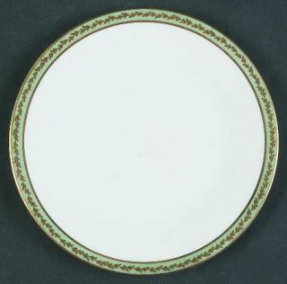 Minton Milford Bread & Butter Plate, Fine China Dinnerware   Gold Laurel On Gree