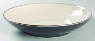 Franciscan Teak Coupe Soup Bowl, Fine China Dinnerware   Encanto,Black Blue,Coup