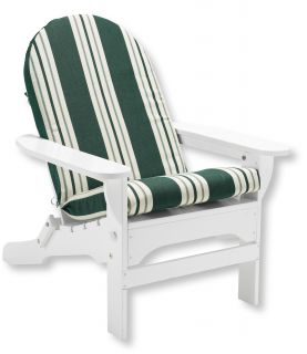 Casco Bay Adirondack Chair Seat And Back Cushion, Stripe